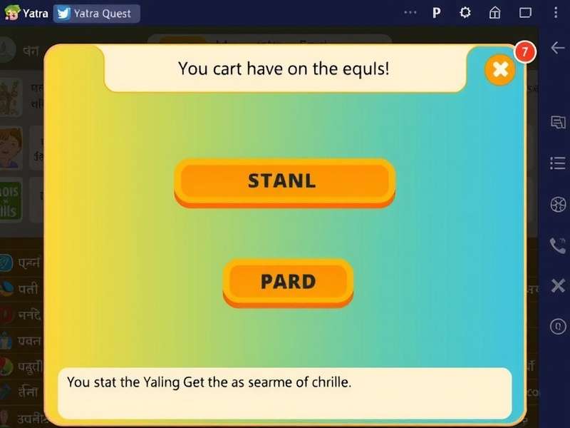 Yatra Vocab Quest Gameplay Screenshot